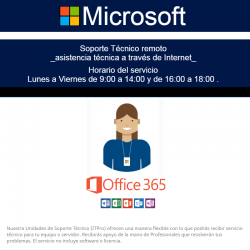Soporte Office 365